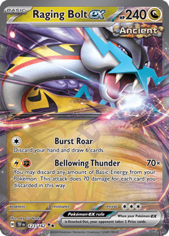 Raging Bolt ex — arquetipo Raging Bolt ex (Temporal Forces)